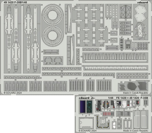Eduard 491420 1:48 Lockheed-Martin F-35B Lightning II for Tamiya
