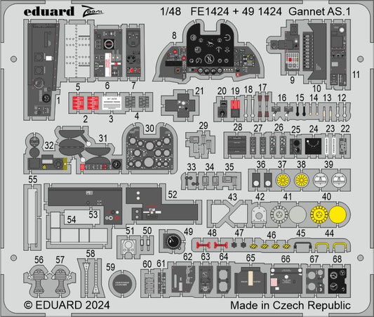 Eduard 491424 1:48 Fairey Gannet AS.1 for Airfix