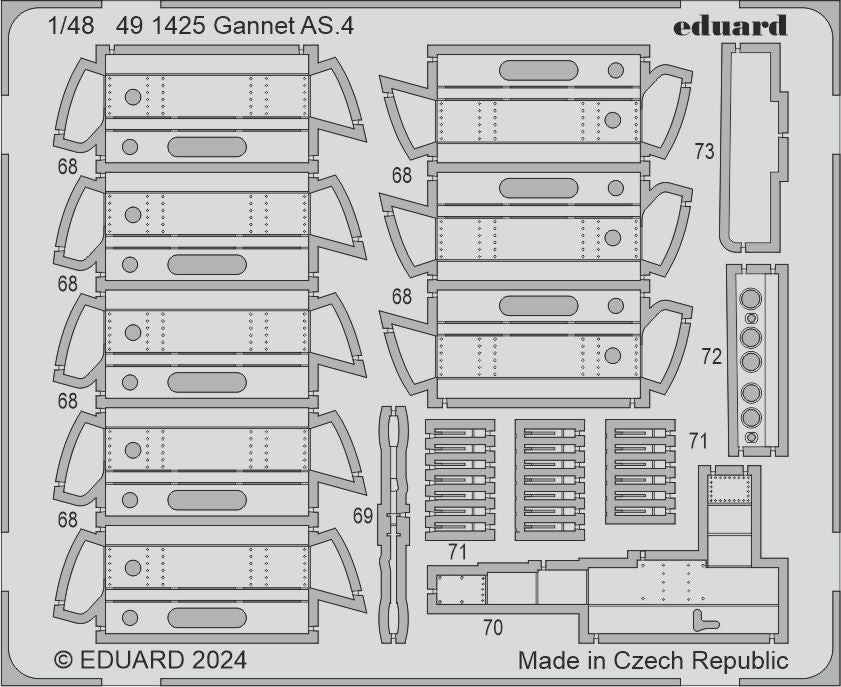 Eduard 491425 1:48 Fairey Gannet AS.4 for Airfix