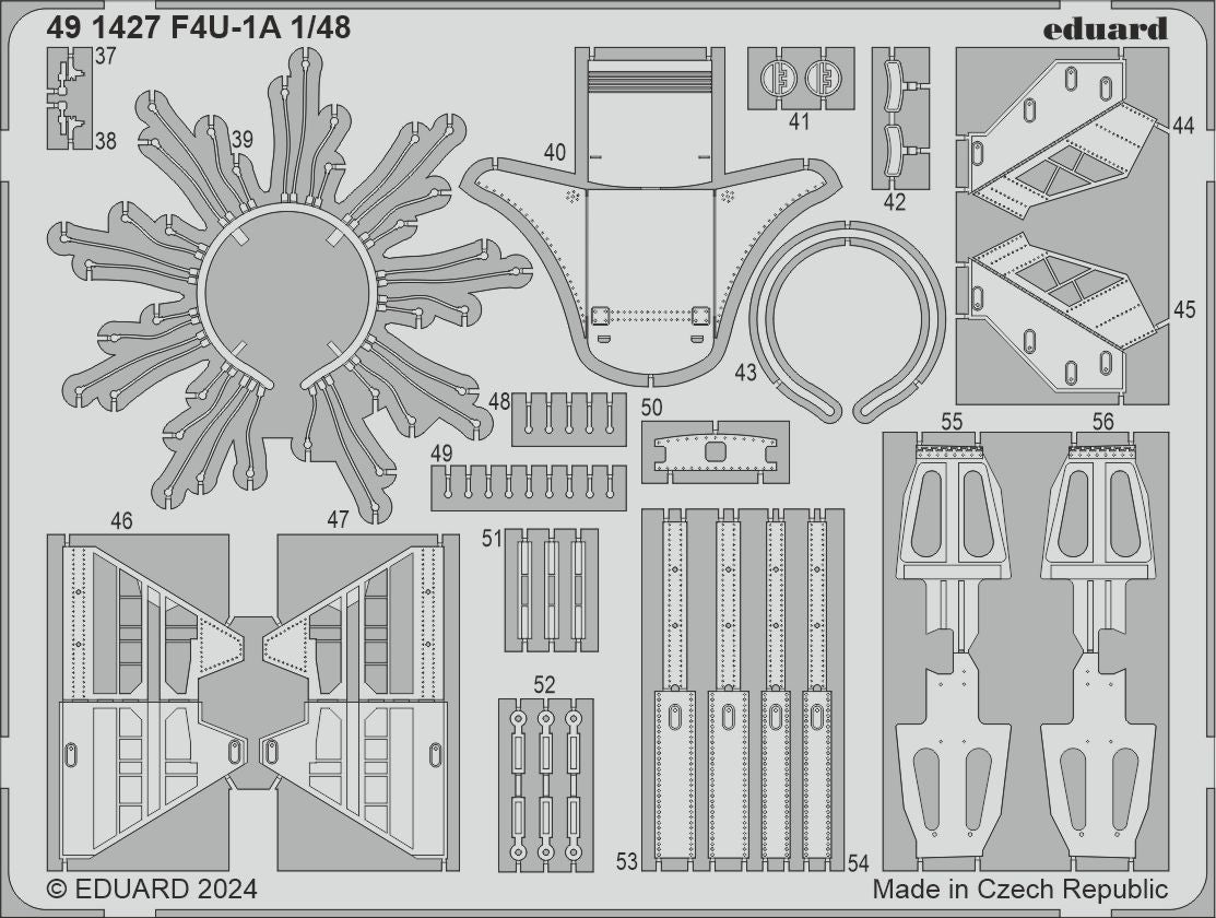 Eduard 491427 1:48 Vought F4U-1A Corsair for Magic Factory