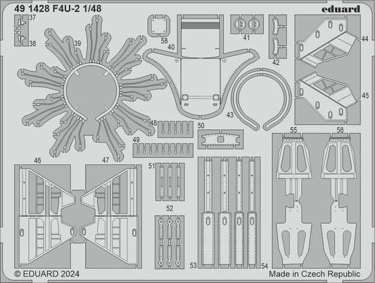Eduard 491428 1:48 Vought F4U-2 Corsair for Magic Factory