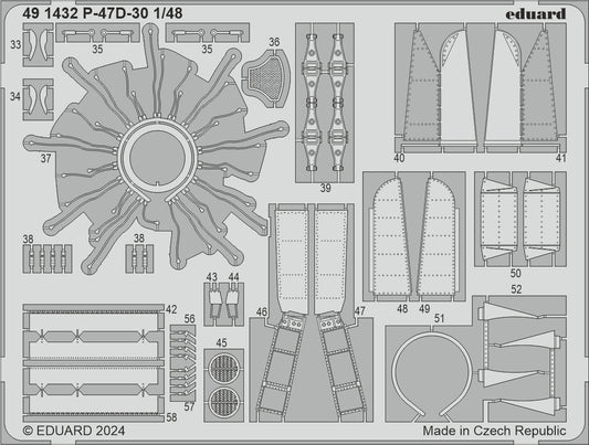 Eduard 491432 1:48 Republic P-47D-30 Thunderbolt