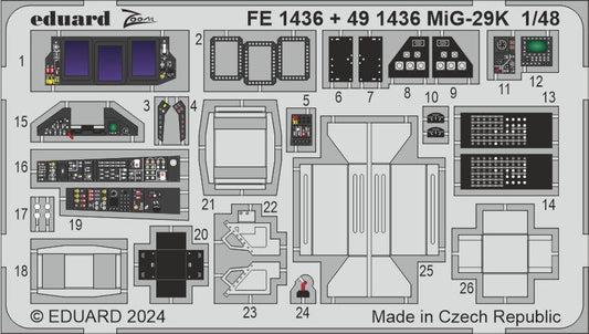 Eduard 491436 1:48 Mikoyan MiG-29K