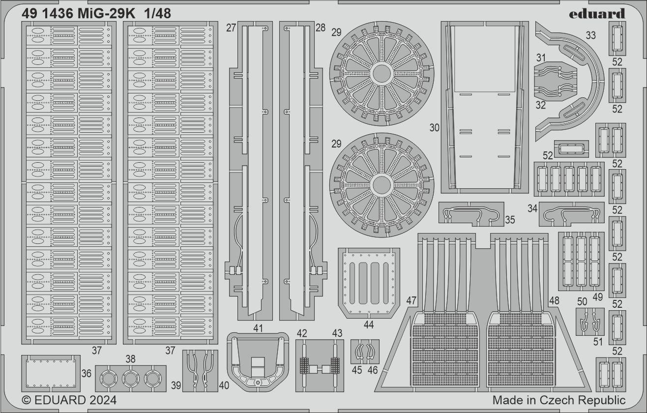 Eduard 491436 1:48 Mikoyan MiG-29K