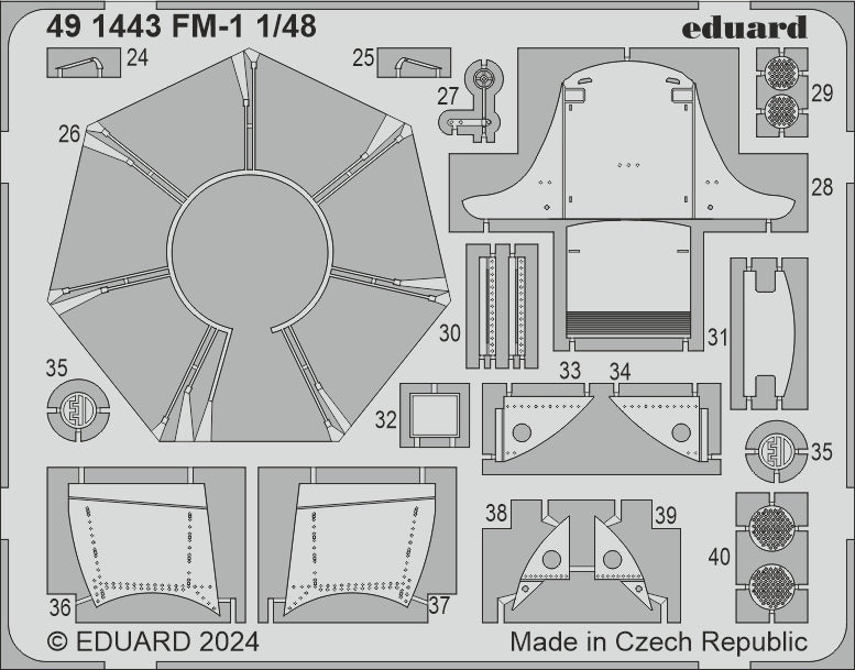 Eduard 491443 1:48 General-Motors FM-1 Wildcat for Tamiya