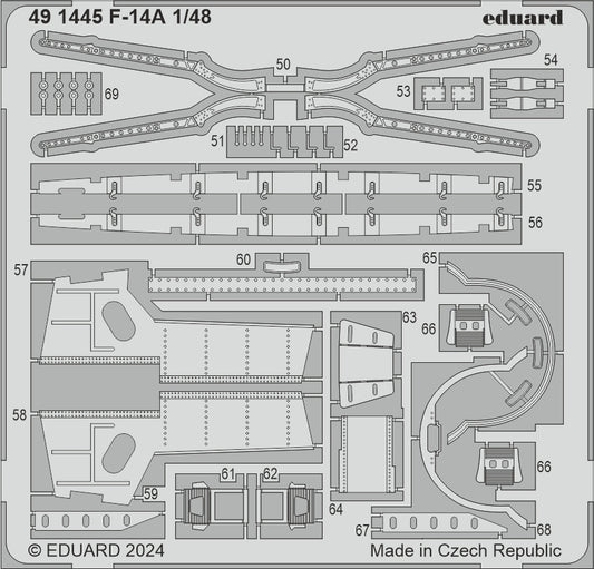 Eduard 491445 1:48 Grumman F-14A Tomcat for Great Wall Hobby