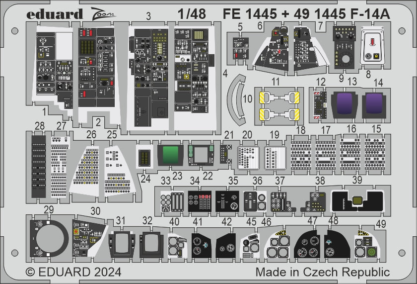 Eduard 491445 1:48 Grumman F-14A Tomcat for Great Wall Hobby