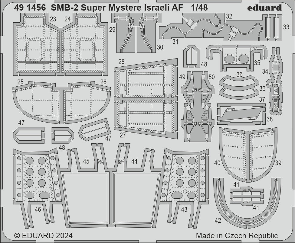 Eduard 491456 1:48 Dassault SMB-2 Super Mystere Israeli AF