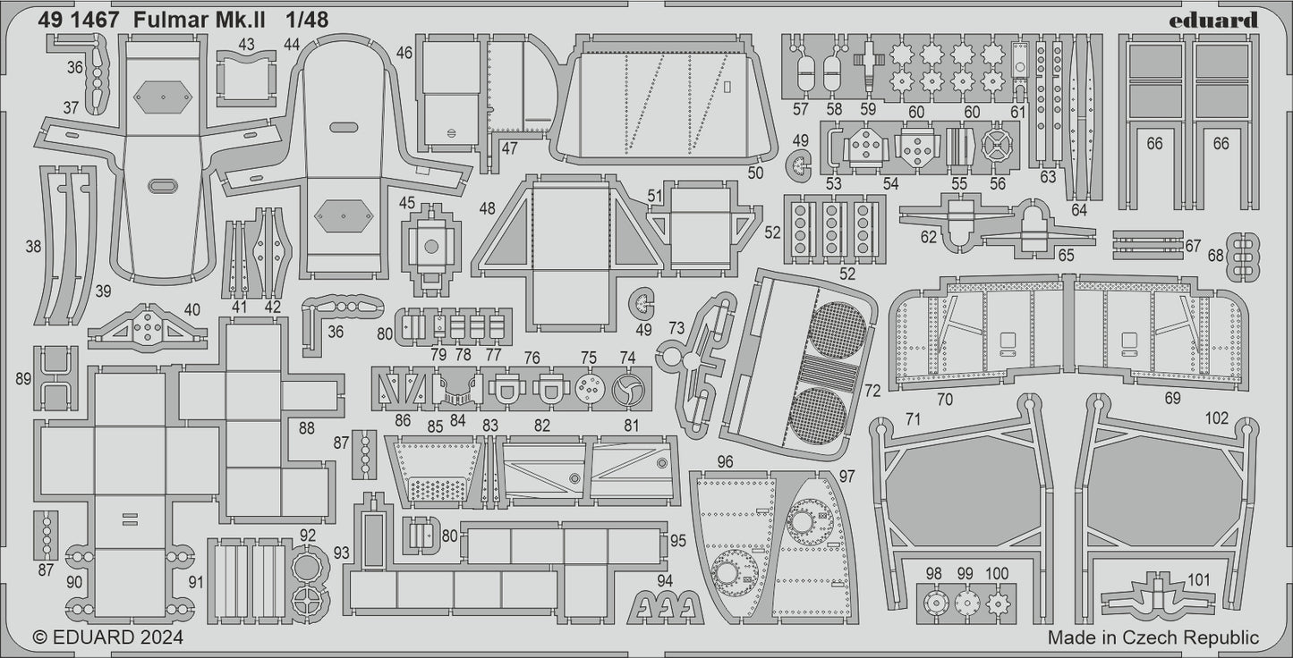 Eduard 491467 1:48 Fairey Fulmar Mk.II