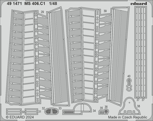 Eduard 491471 1:48 Morane-Saulnier MS.406C1