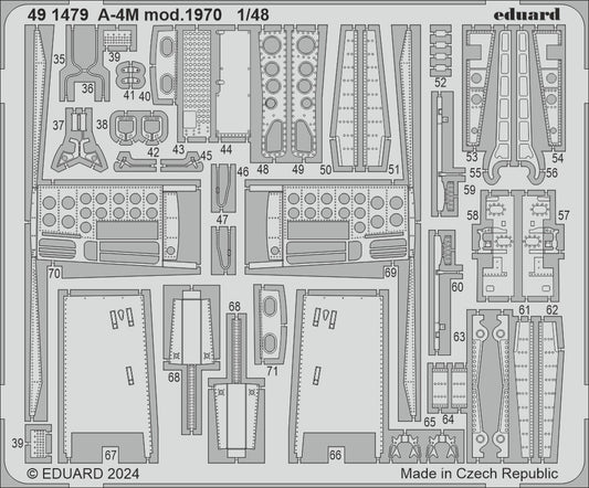 Eduard 491479 1:48 Douglas A-4M Skyhawk mod. 1970