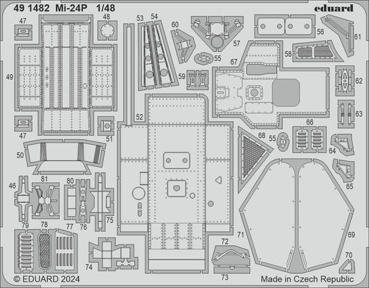 Eduard 491482 1:48 Mil Mi-24P