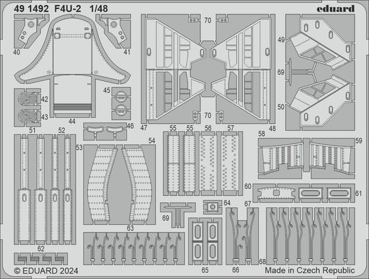 Eduard 491492 1:48 Vought F4U-2 Corsair