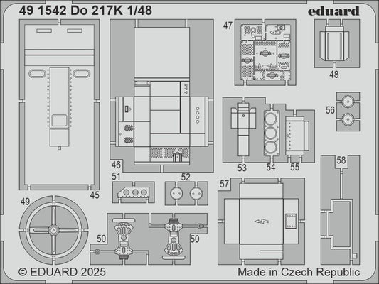 Eduard 491542 1:48 Dornier Do-217K-1