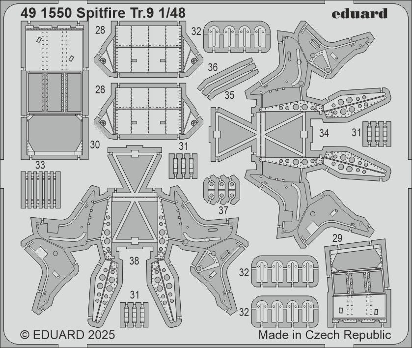 Eduard 491550 1:48 Supermarine Spitfire Tr.9