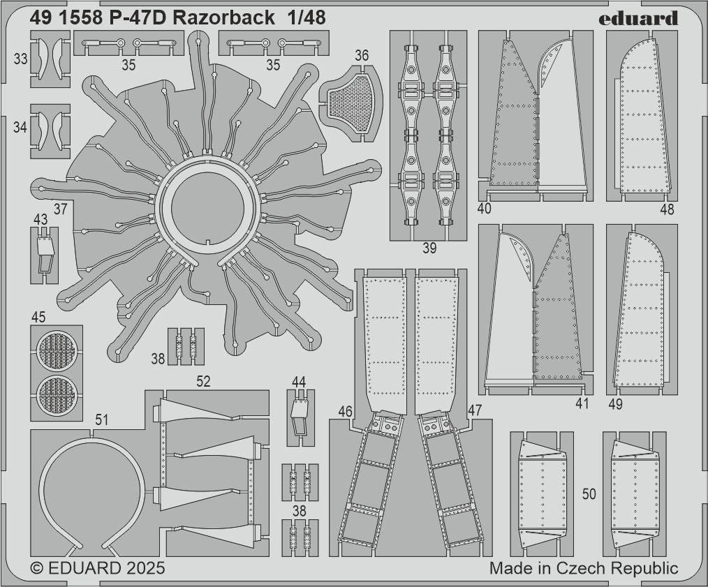Eduard 491558 1:48 Republic P-47D Razorback