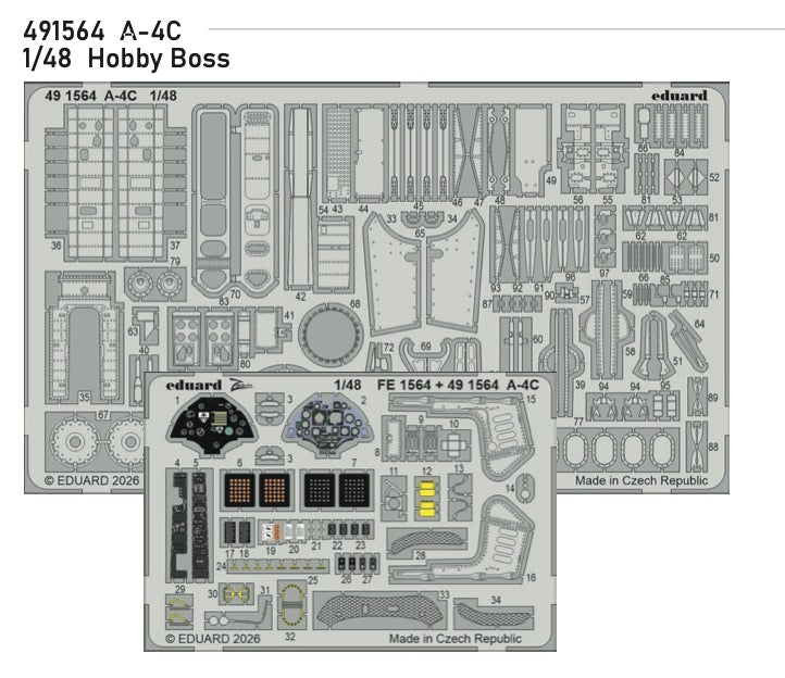 Eduard 491564 1:48 Douglas A-4C Skyhawk