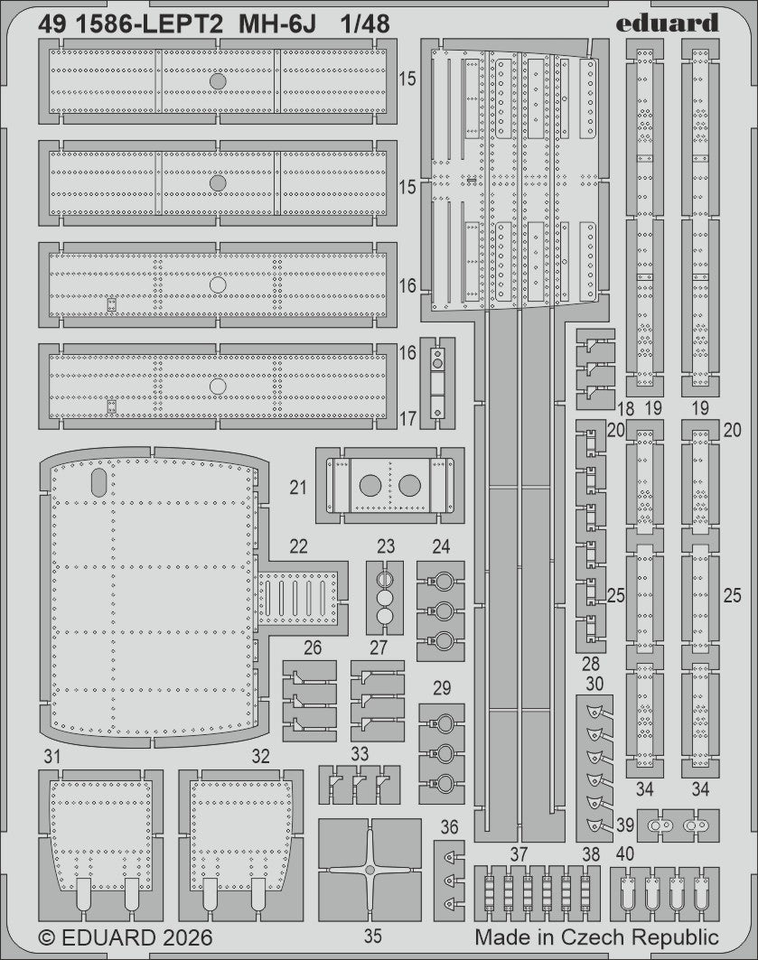 Eduard 491586 1:48 Boeing MH-6J