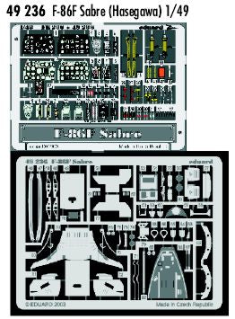 Eduard 49236 1:48 North-American F-86F Sabre PRE-PAINTED IN COLOUR!