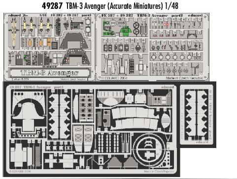 Eduard 49287 1:48 Grumman TBM-3 Avenger