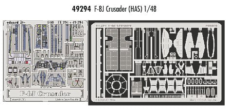 Eduard 49294 1:48 RE-RELEASED!!! Vought F-8J Crusader PRE-PAINTED IN COLOUR!