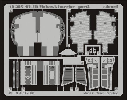 Eduard 49295 1:48 Grumman OV-1D Mohawk interior