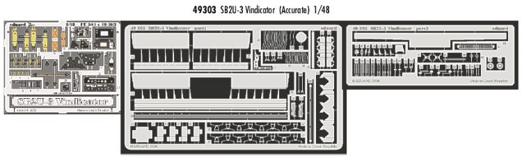 Eduard 49303 1:48 Vought SB2U-3 Vindicator