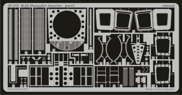 Eduard 49372 1:48 Martin B-26 Marauder interior