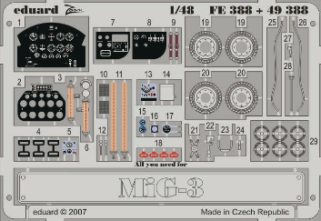 Eduard 49388 1:48 Mikoyan MiG-3