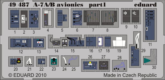 Eduard 49487 1:48 Vought A-7A/A-7B Corsair avionics