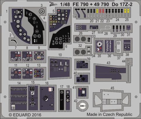 Eduard 49790 1:48 Dornier Do-17Z-2