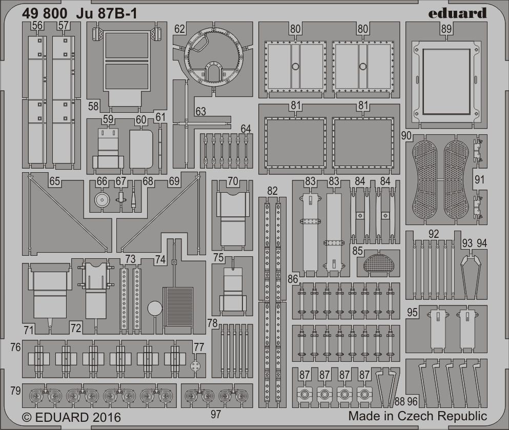 Eduard 49800 1:48 Junkers Ju-87B-1 Stuka