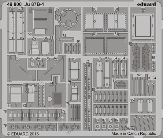 Eduard 49800 1:48 Junkers Ju-87B-1 Stuka