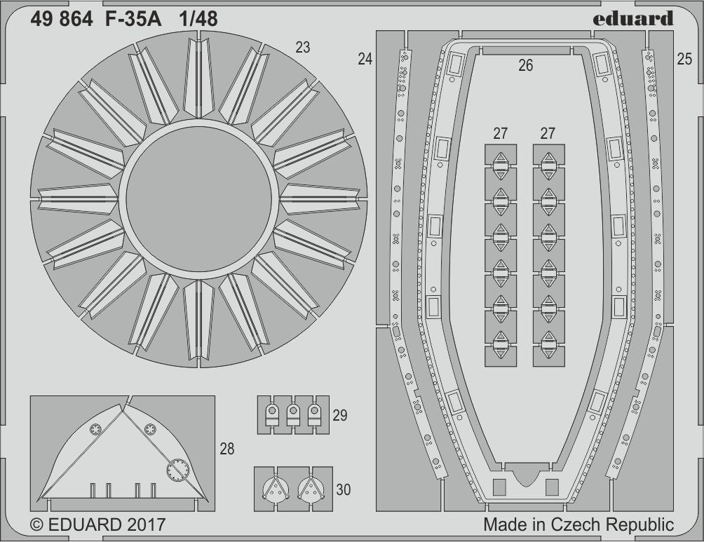 Eduard 49864 1:48 Lockheed-Martin F-35A Lightning II