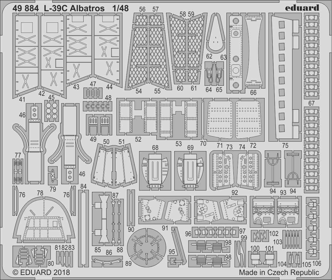 Eduard 49884 1:48 Aero L-39C Albatros