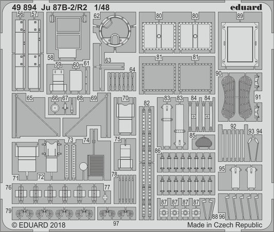 Eduard 49894 1:48 Junkers Ju-87B/R-2 'Stuka'