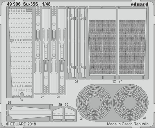 Eduard 49906 1:48 Sukhoi Su-35S Flanker E