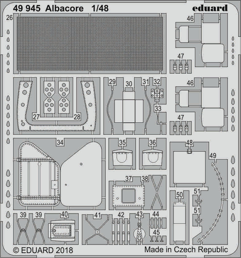 Eduard 49945 1:48 Fairey Albacore