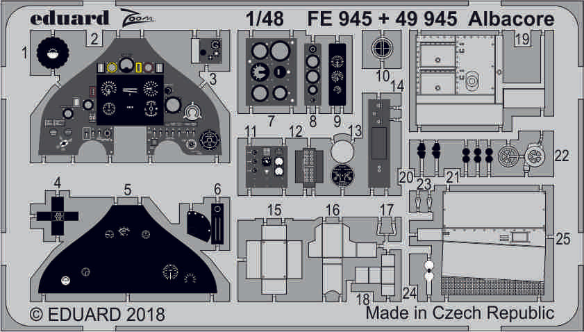 Eduard 49945 1:48 Fairey Albacore