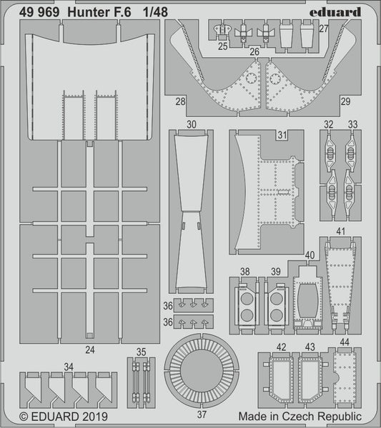 Eduard 49969 1:48 Hawker Hunter F.6
