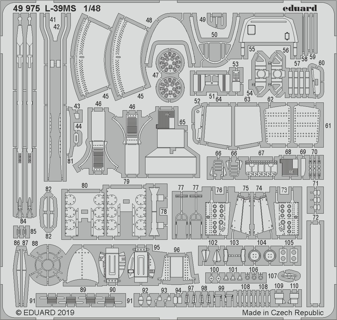 Eduard 49975 1:48 Aero L-39MS/L-59