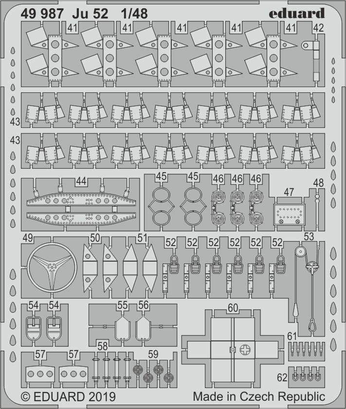 Eduard 49987 1:48 Junkers Ju-52/3M