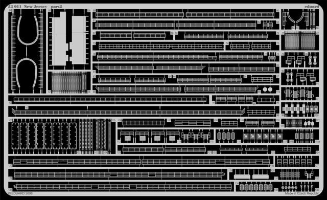 Eduard 53011 1:350 USS New Jersey