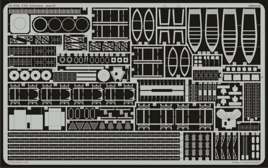 Eduard 53016 1:350 USS Arizona BB-39