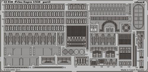 Eduard 53048 1:350 Prinz Eugen 1945 German Cruiser