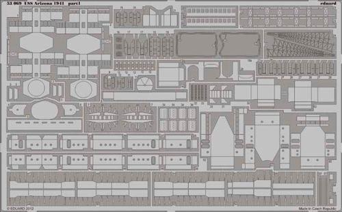 Eduard 53069 1:350 USS Arizona BB-39 (1941)