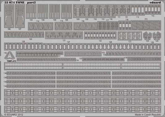 Eduard 53074 1:350 IJN Tone Japanese Heavy Cruiser