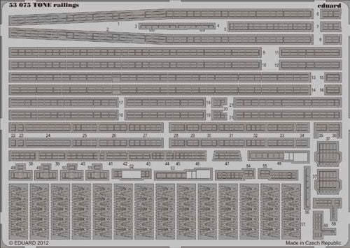 Eduard 53075 1:350 IJN Tone Japanese Heavy Cruiser railings