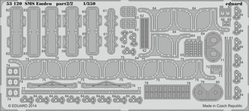 Eduard 53120 1:350 SMS Emden part 2