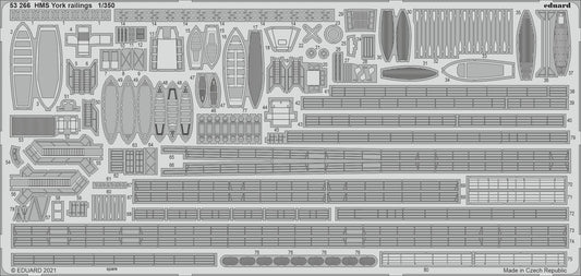 Eduard 53266 1:350 H.M.S. York railings